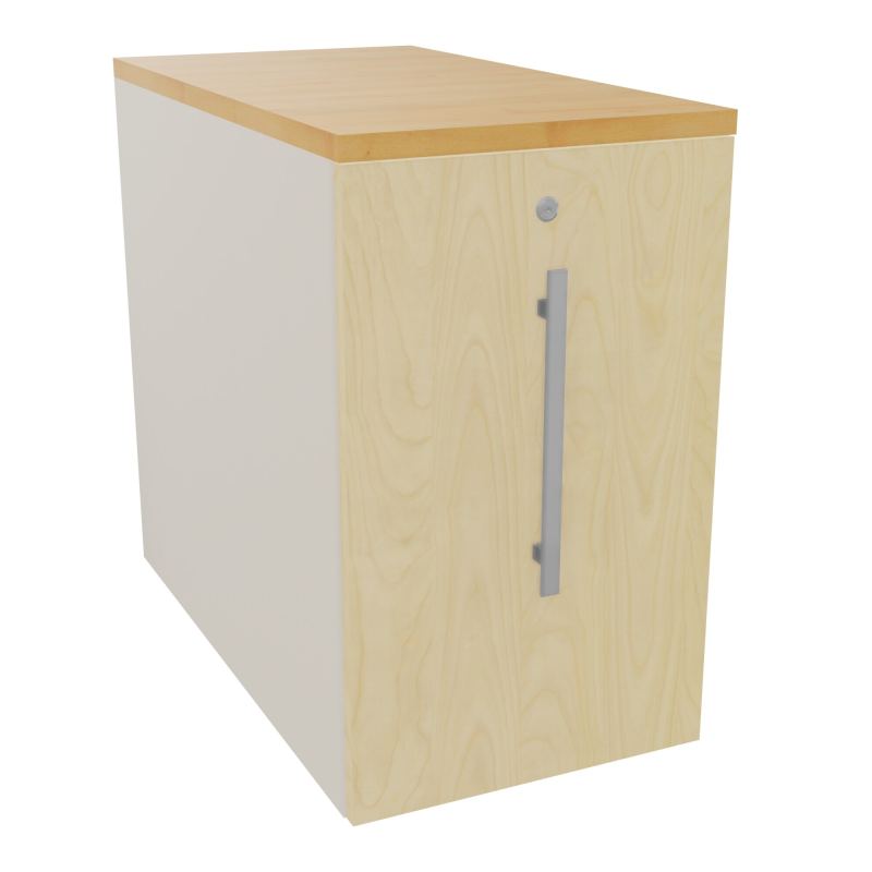 GUSTAVE CAISSON INDIVIDUEL H73,5 L43,2 P80 CM MELAMINE - CORPS  TOP  PORTE  N5 N8 R5