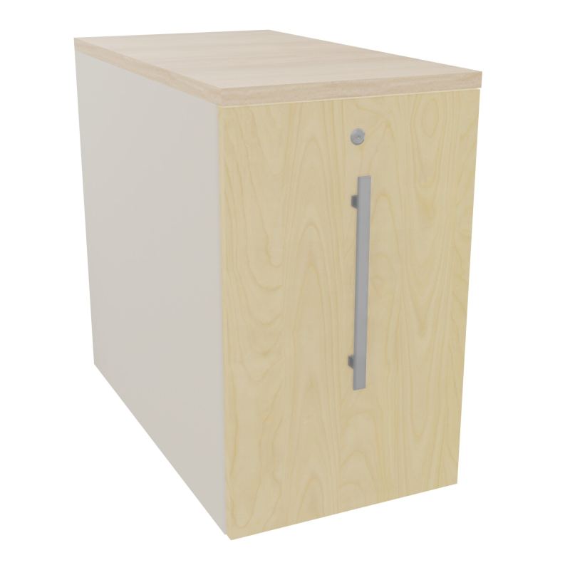 GUSTAVE CAISSON INDIVIDUEL H73,5 L43,2 P80 CM MELAMINE - CORPS  TOP  PORTE N5 N8 RZ