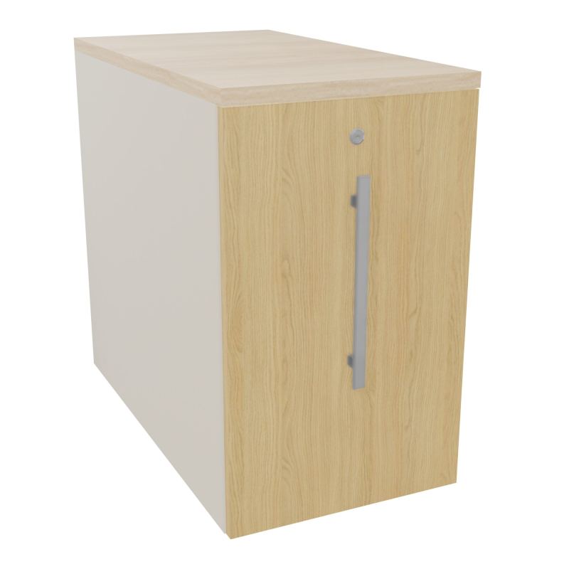 GUSTAVE CAISSON INDIVIDUEL H73,5 L43,2 P80 CM MELAMINE - CORPS  TOP  PORTE  N5 R1 RZ