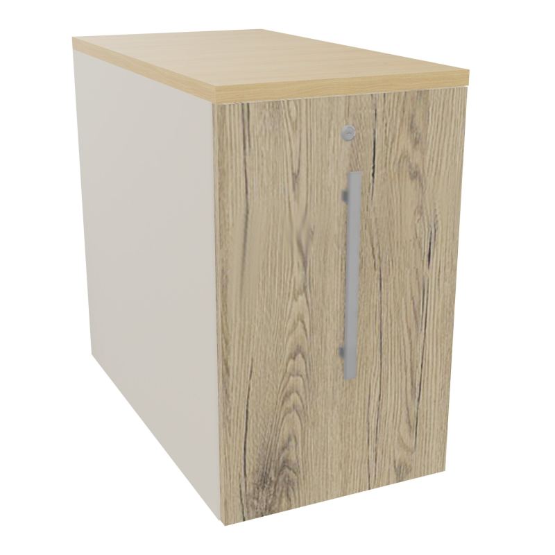 GUSTAVE CAISSON INDIVIDUEL H73,5 L43,2 P80 CM MELAMINE - CORPS  TOP  PORTE  N5 R3 R1