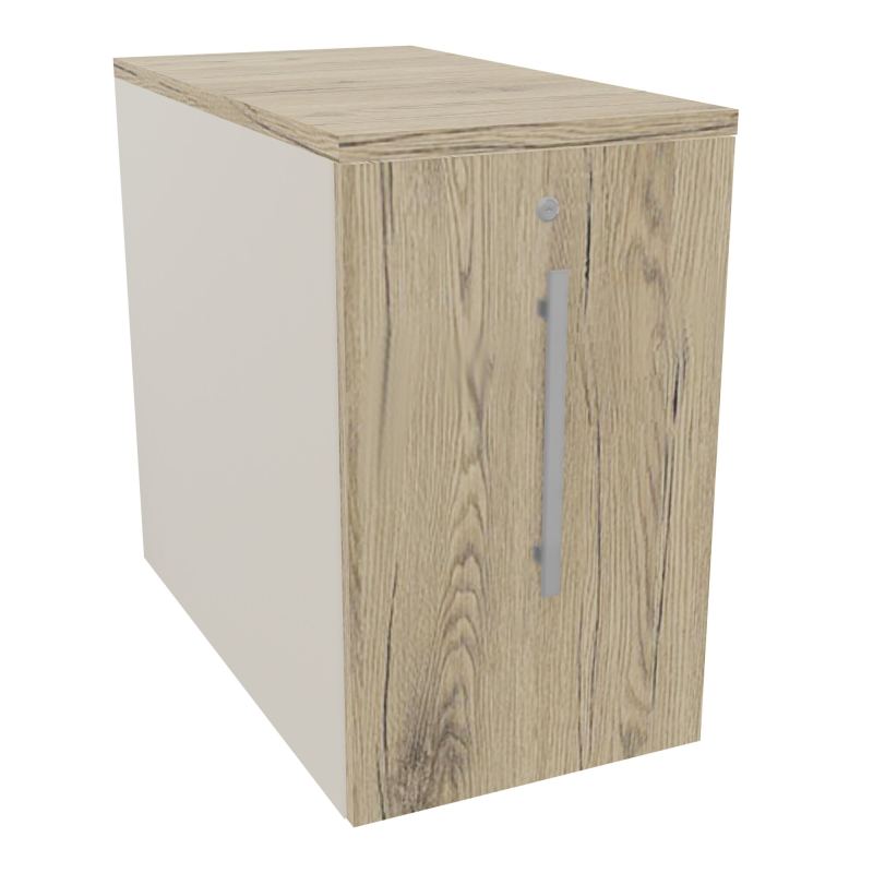 GUSTAVE CAISSON INDIVIDUEL H73,5 L43,2 P80 CM MELAMINE - CORPS  TOP  PORTE N5 R3 R3
