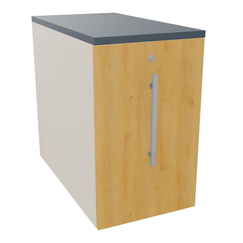 GUSTAVE CAISSON INDIVIDUEL H73,5 L43,2 P80 CM MELAMINE - CORPS  TOP  PORTE  N5 R5 R6