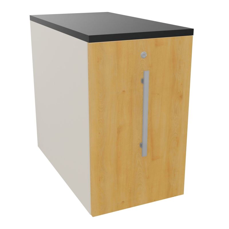 GUSTAVE CAISSON INDIVIDUEL H73,5 L43,2 P80 CM MELAMINE - CORPS  TOP  PORTE  N5 R5 R9