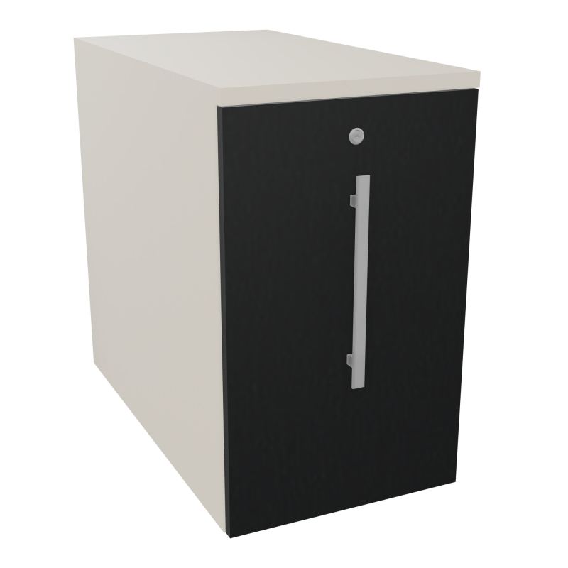 GUSTAVE CAISSON INDIVIDUEL H73,5 L43,2 P80 CM MELAMINE - CORPS  TOP  PORTE  N5 R9 N5