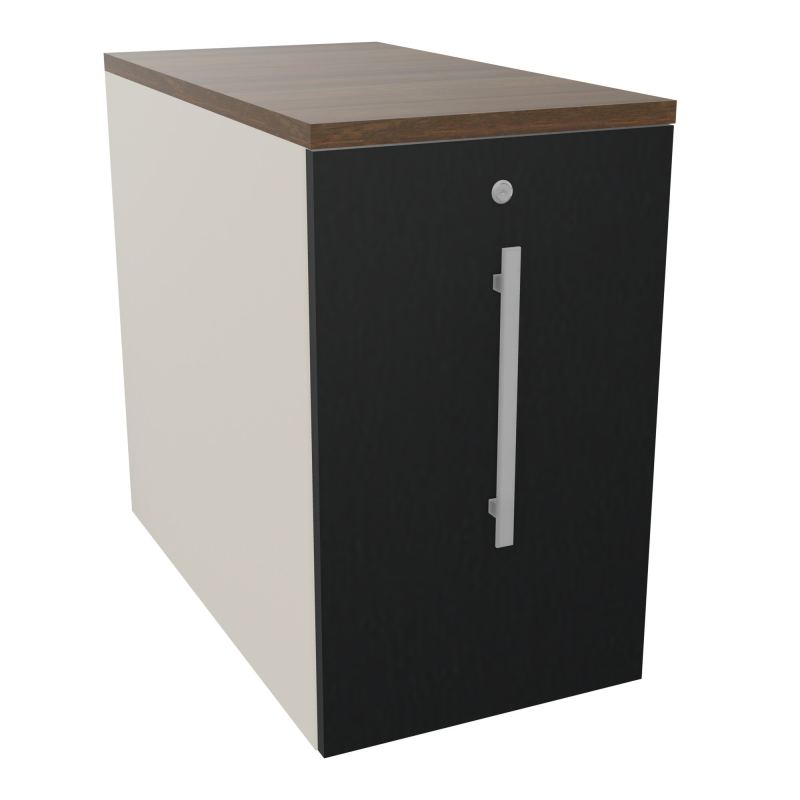 GUSTAVE CAISSON INDIVIDUEL H73,5 L43,2 P80 CM MELAMINE - CORPS  TOP  PORTE  N5 R9 N6