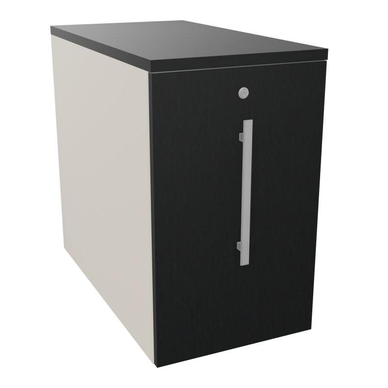 GUSTAVE CAISSON INDIVIDUEL H73,5 L43,2 P80 CM MELAMINE - CORPS  TOP  PORTE  N5 R9 R9