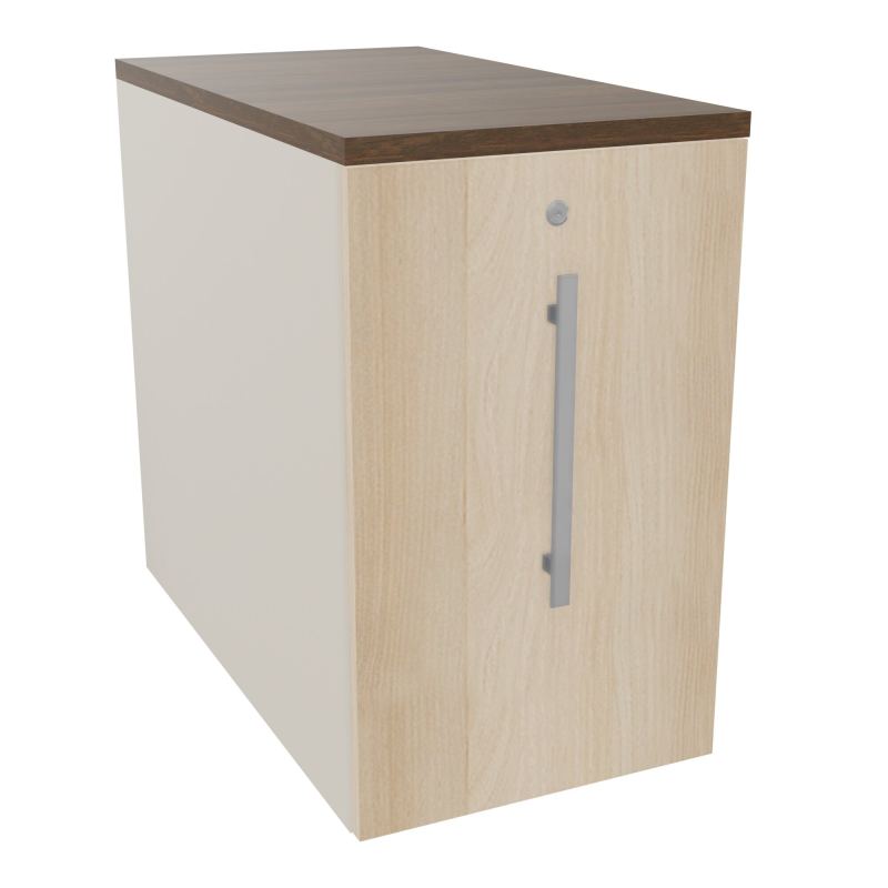 GUSTAVE CAISSON INDIVIDUEL H73,5 L43,2 P80 CM MELAMINE - CORPS  TOP  PORTE N5 RZ N6