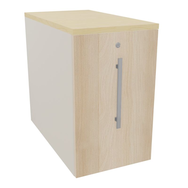 GUSTAVE CAISSON INDIVIDUEL H73,5 L43,2 P80 CM MELAMINE - CORPS  TOP  PORTE N5 RZ N8