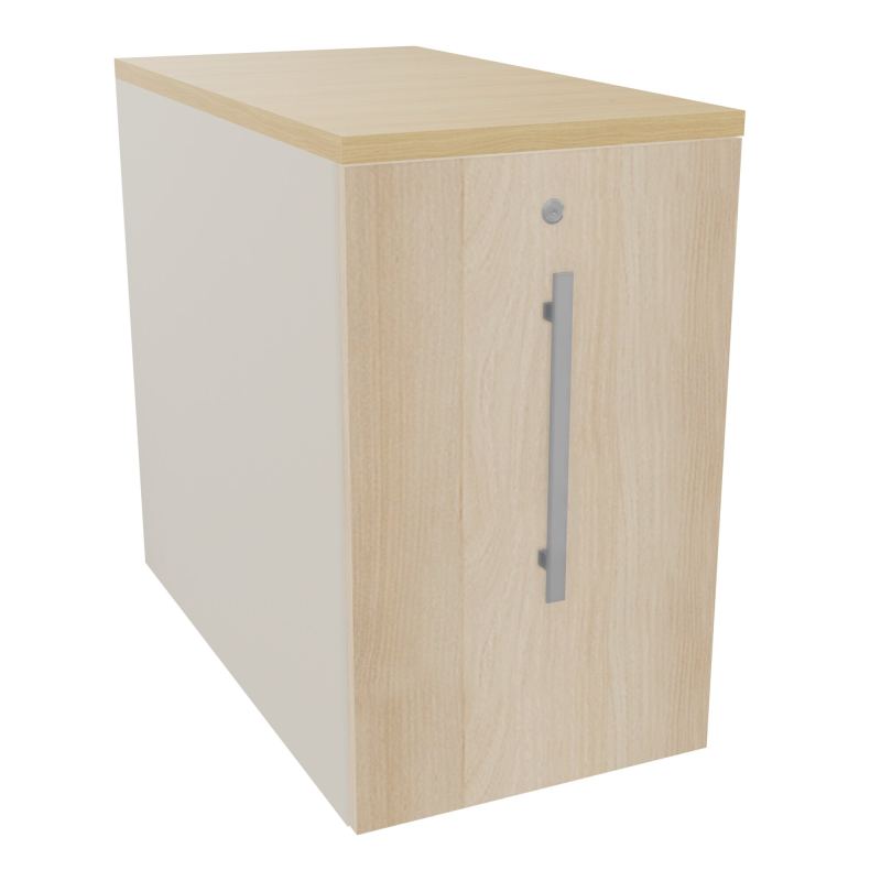 GUSTAVE CAISSON INDIVIDUEL H73,5 L43,2 P80 CM MELAMINE - CORPS  TOP  PORTE  N5 RZ R1