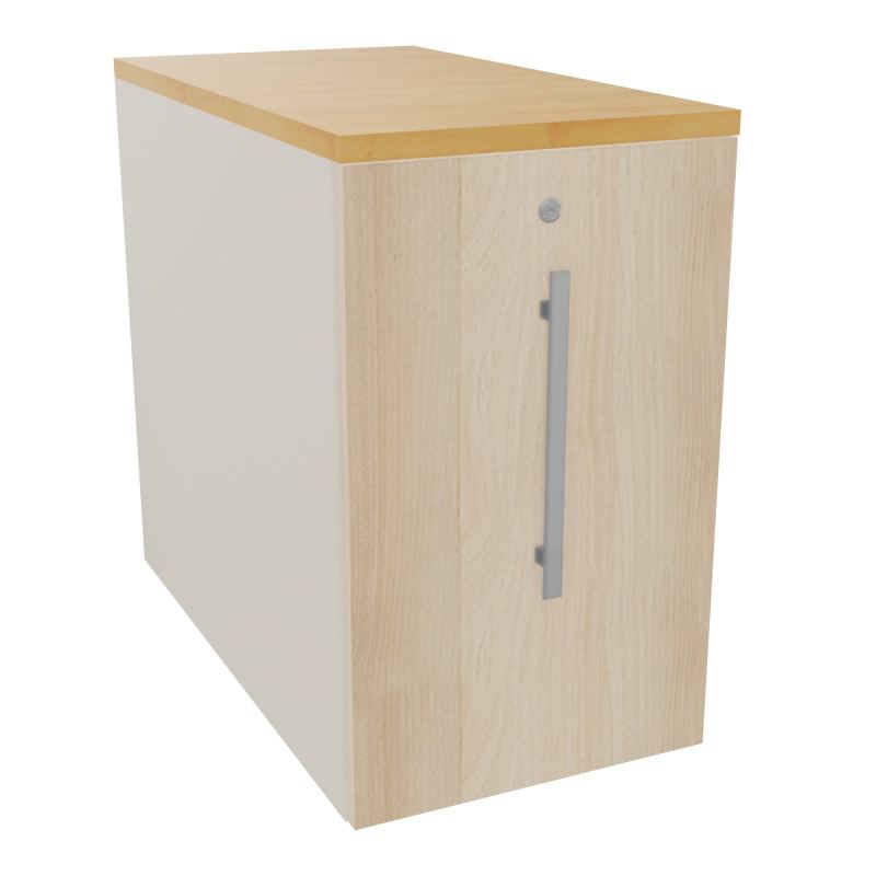 GUSTAVE CAISSON INDIVIDUEL H73,5 L43,2 P80 CM MELAMINE - CORPS  TOP  PORTE  N5 RZ R5