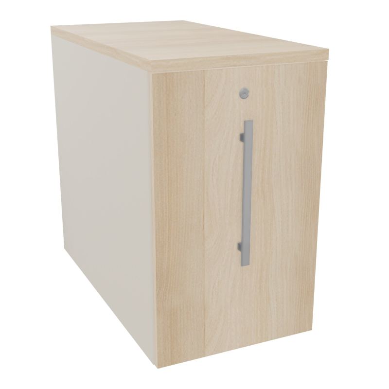 GUSTAVE CAISSON INDIVIDUEL H73,5 L43,2 P80 CM MELAMINE - CORPS  TOP  PORTE N5 RZ RZ