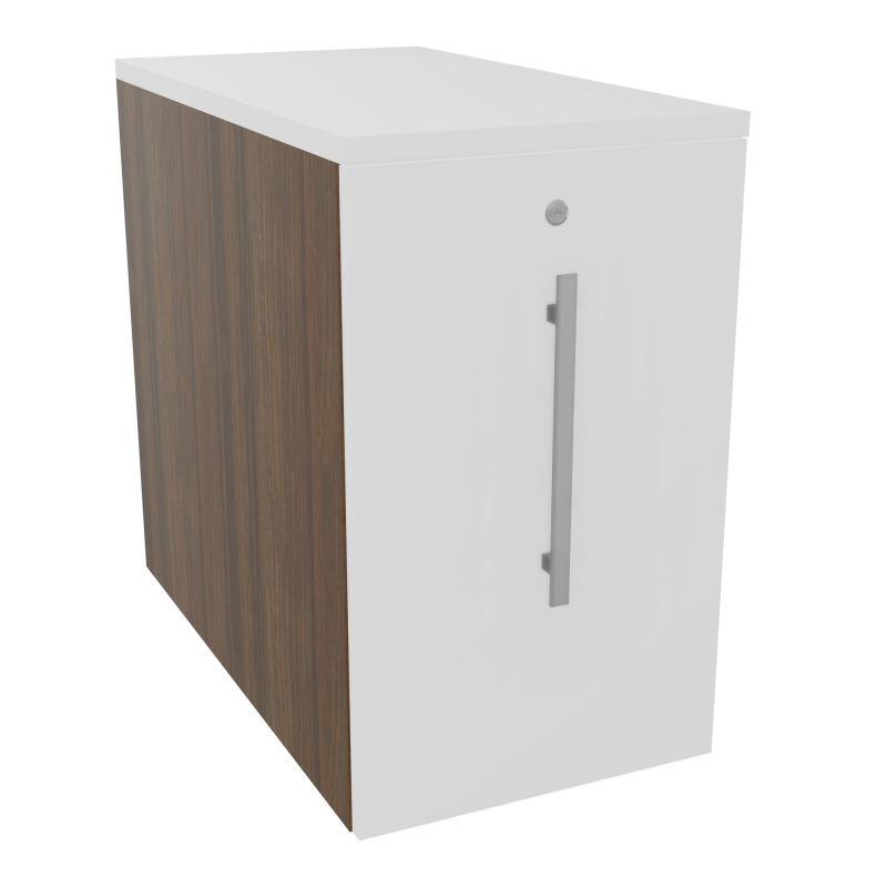 GUSTAVE CAISSON INDIVIDUEL H73,5 L43,2 P80 CM MELAMINE - CORPS  TOP  PORTE N6 MG MG