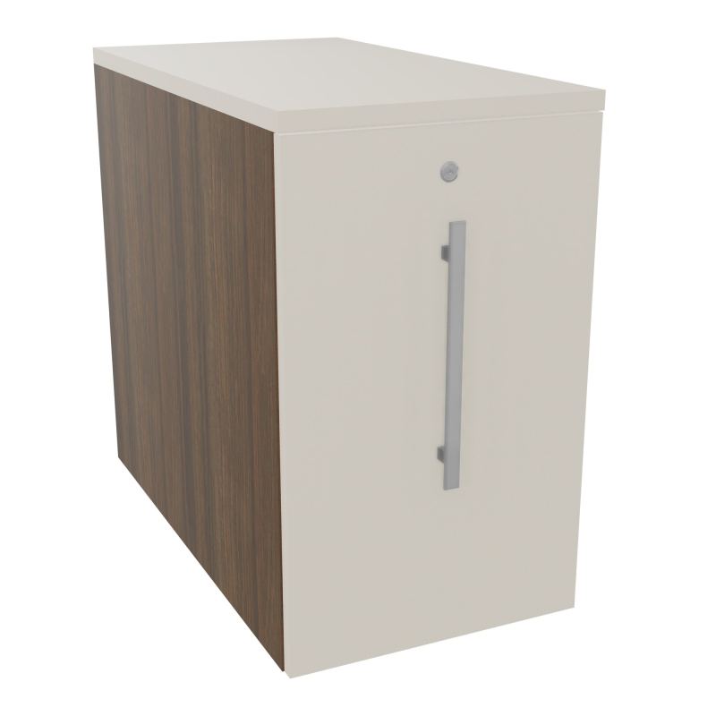 GUSTAVE CAISSON INDIVIDUEL H73,5 L43,2 P80 CM MELAMINE - CORPS  TOP  PORTE N6 N5 N5