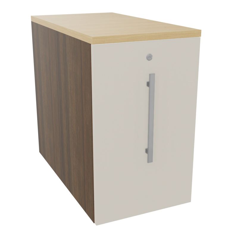 GUSTAVE CAISSON INDIVIDUEL H73,5 L43,2 P80 CM MELAMINE - CORPS  TOP  PORTE  N6 N5 R1
