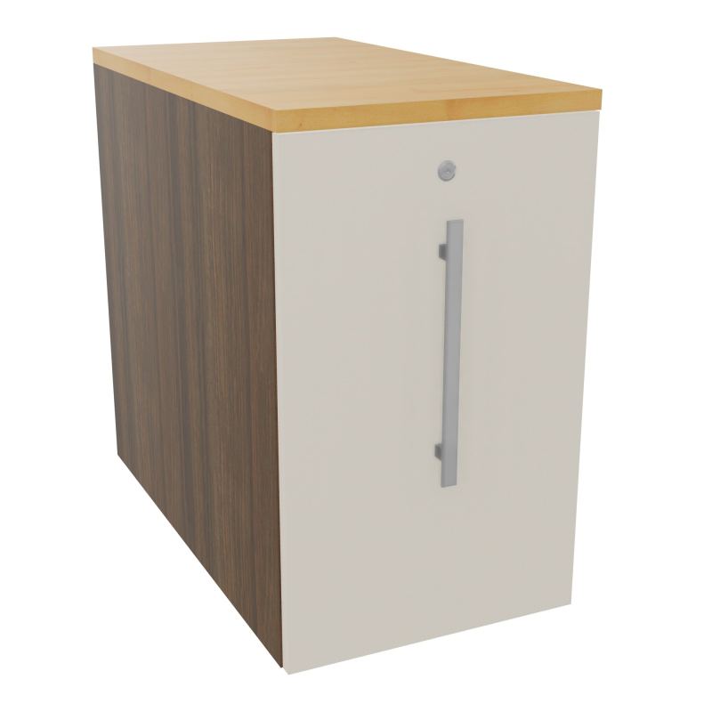 GUSTAVE CAISSON INDIVIDUEL H73,5 L43,2 P80 CM MELAMINE - CORPS  TOP  PORTE  N6 N5 R5