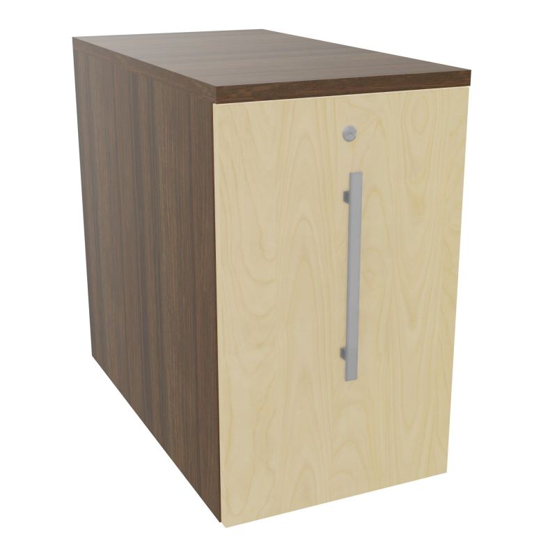 GUSTAVE CAISSON INDIVIDUEL H73,5 L43,2 P80 CM MELAMINE - CORPS  TOP  PORTE N6 N8 N6