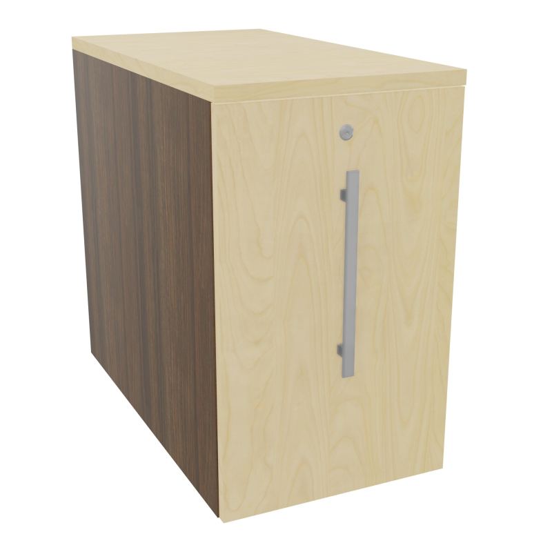 GUSTAVE CAISSON INDIVIDUEL H73,5 L43,2 P80 CM MELAMINE - CORPS  TOP  PORTE N6 N8 N8