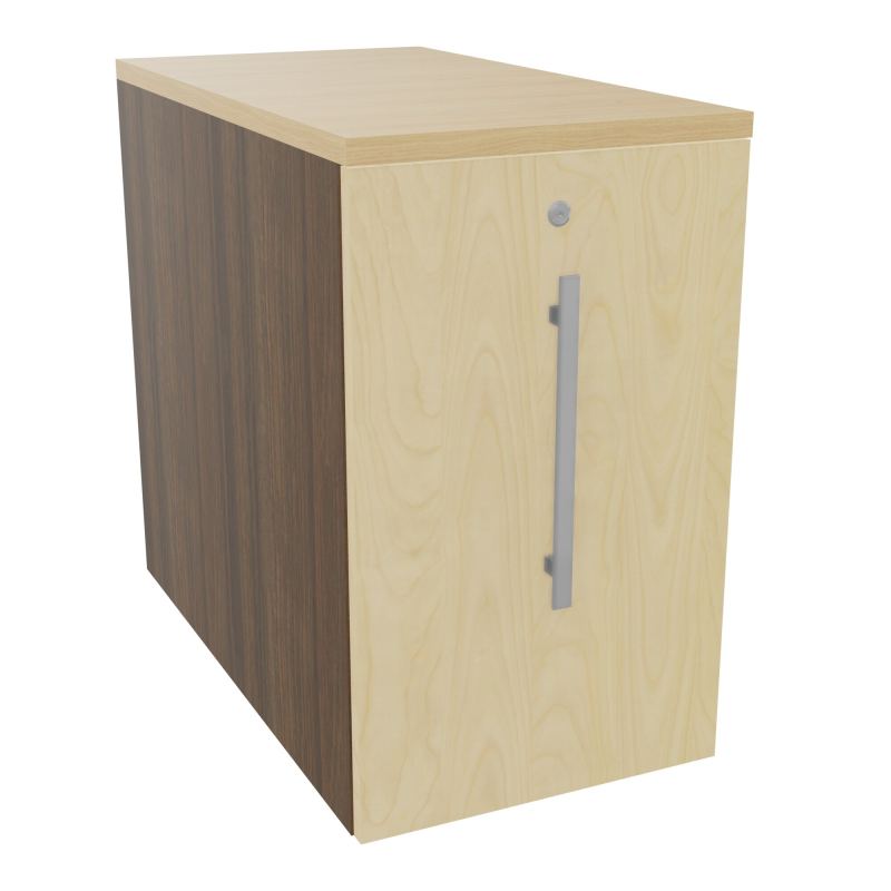 GUSTAVE CAISSON INDIVIDUEL H73,5 L43,2 P80 CM MELAMINE - CORPS  TOP  PORTE  N6 N8 R1
