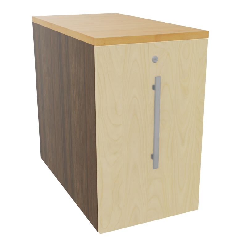 GUSTAVE CAISSON INDIVIDUEL H73,5 L43,2 P80 CM MELAMINE - CORPS  TOP  PORTE  N6 N8 R5