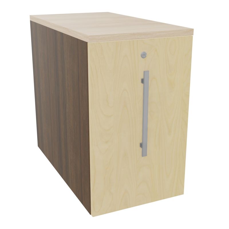 GUSTAVE CAISSON INDIVIDUEL H73,5 L43,2 P80 CM MELAMINE - CORPS  TOP  PORTE N6 N8 RZ