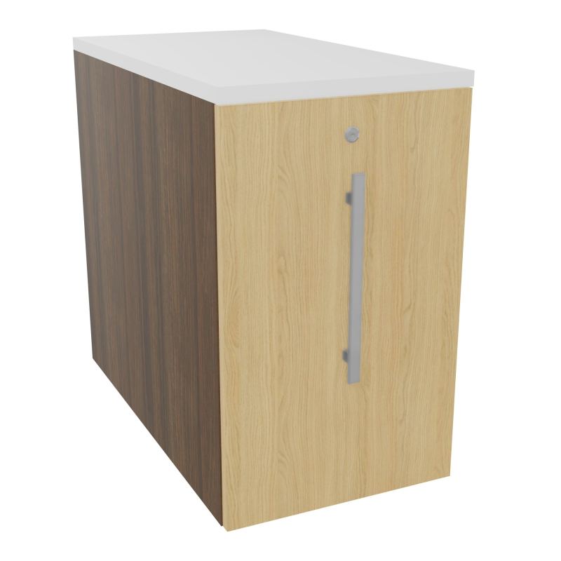 GUSTAVE CAISSON INDIVIDUEL H73,5 L43,2 P80 CM MELAMINE - CORPS  TOP  PORTE  N6 R1 MG