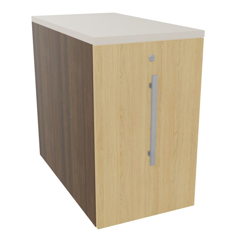 GUSTAVE CAISSON INDIVIDUEL H73,5 L43,2 P80 CM MELAMINE - CORPS  TOP  PORTE  N6 R1 N5