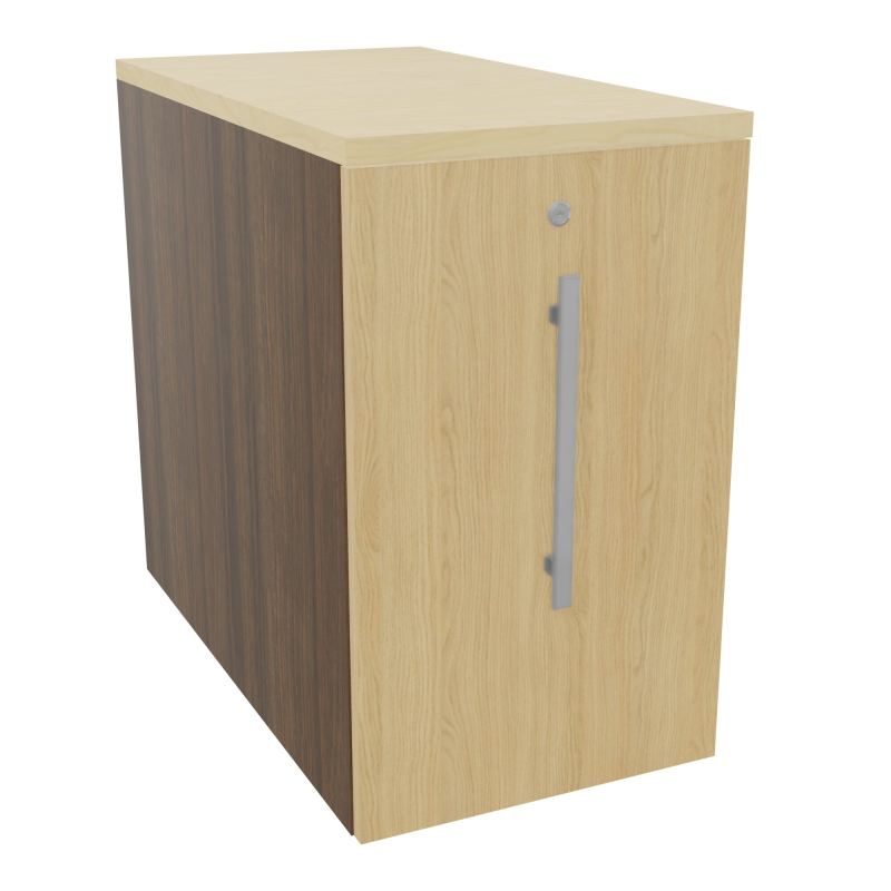 GUSTAVE CAISSON INDIVIDUEL H73,5 L43,2 P80 CM MELAMINE - CORPS  TOP  PORTE  N6 R1 N8