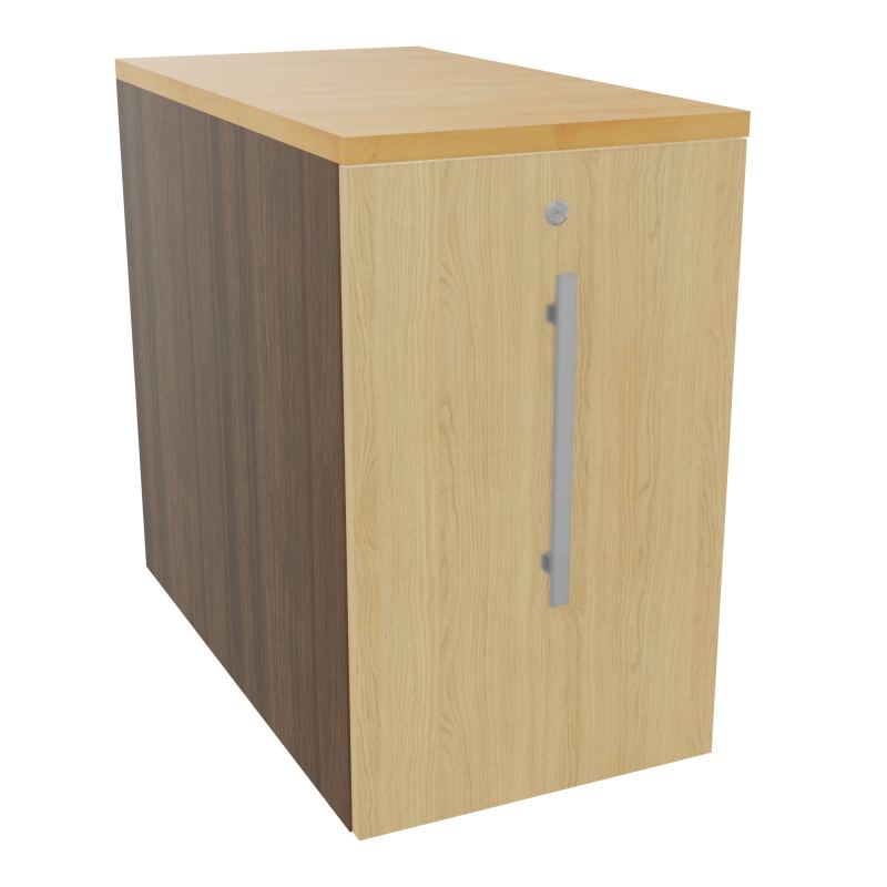 GUSTAVE CAISSON INDIVIDUEL H73,5 L43,2 P80 CM MELAMINE - CORPS  TOP  PORTE  N6 R1 R5
