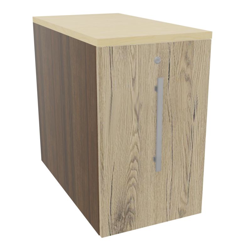 GUSTAVE CAISSON INDIVIDUEL H73,5 L43,2 P80 CM MELAMINE - CORPS  TOP  PORTE N6 R3 N8