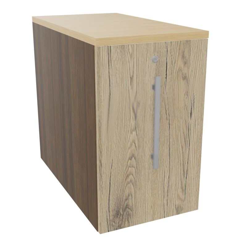 GUSTAVE CAISSON INDIVIDUEL H73,5 L43,2 P80 CM MELAMINE - CORPS  TOP  PORTE  N6 R3 R1