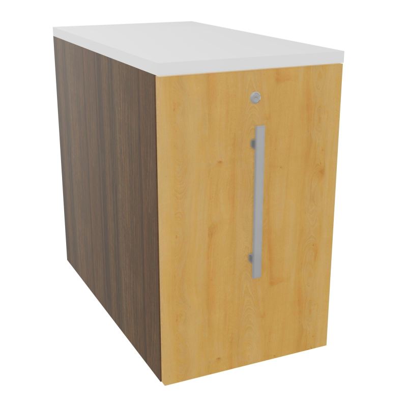 GUSTAVE CAISSON INDIVIDUEL H73,5 L43,2 P80 CM MELAMINE - CORPS  TOP  PORTE  N6 R5 MG