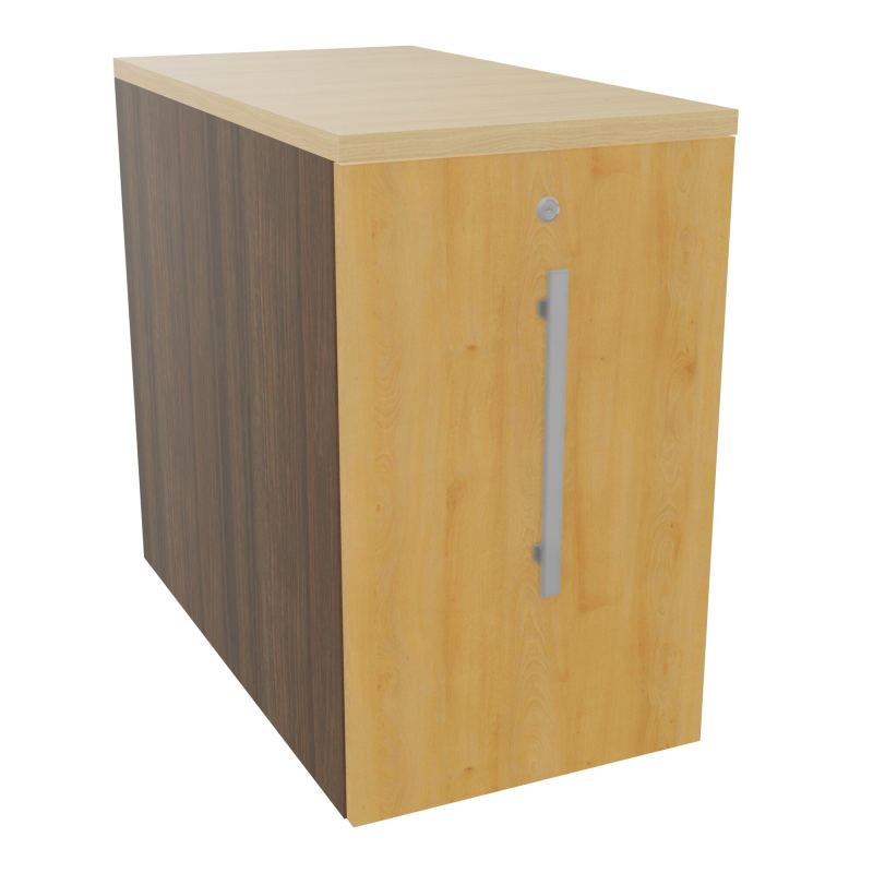 GUSTAVE CAISSON INDIVIDUEL H73,5 L43,2 P80 CM MELAMINE - CORPS  TOP  PORTE  N6 R5 R1