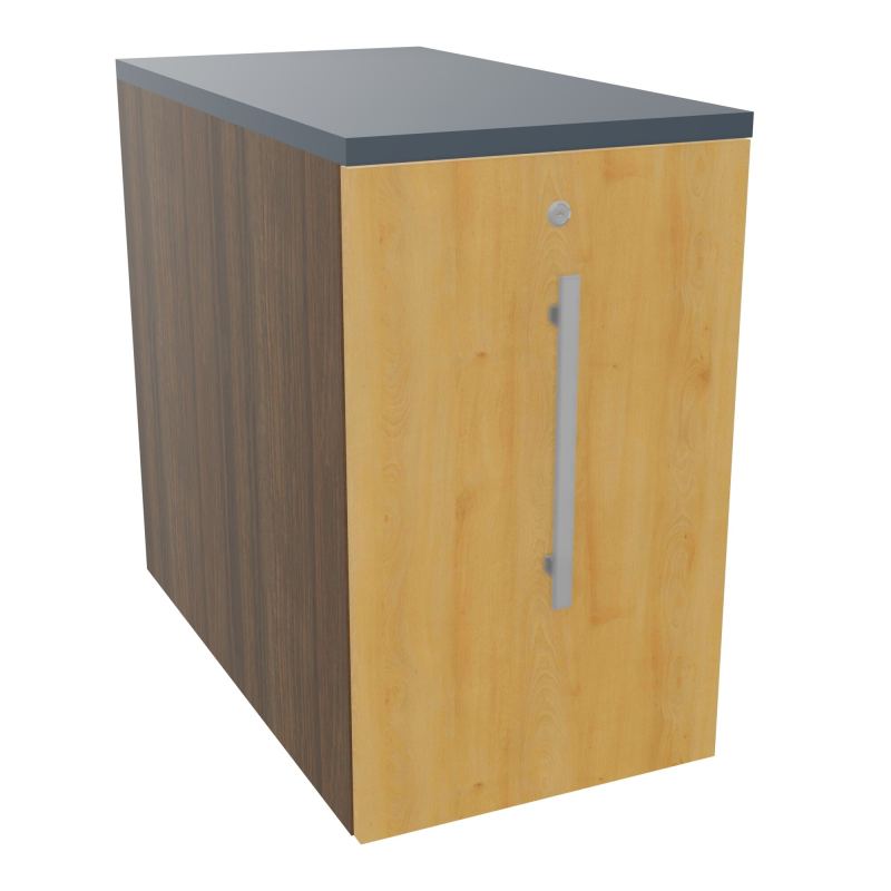 GUSTAVE CAISSON INDIVIDUEL H73,5 L43,2 P80 CM MELAMINE - CORPS  TOP  PORTE  N6 R5 R6