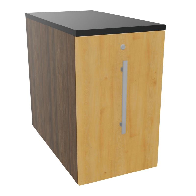 GUSTAVE CAISSON INDIVIDUEL H73,5 L43,2 P80 CM MELAMINE - CORPS  TOP  PORTE  N6 R5 R9
