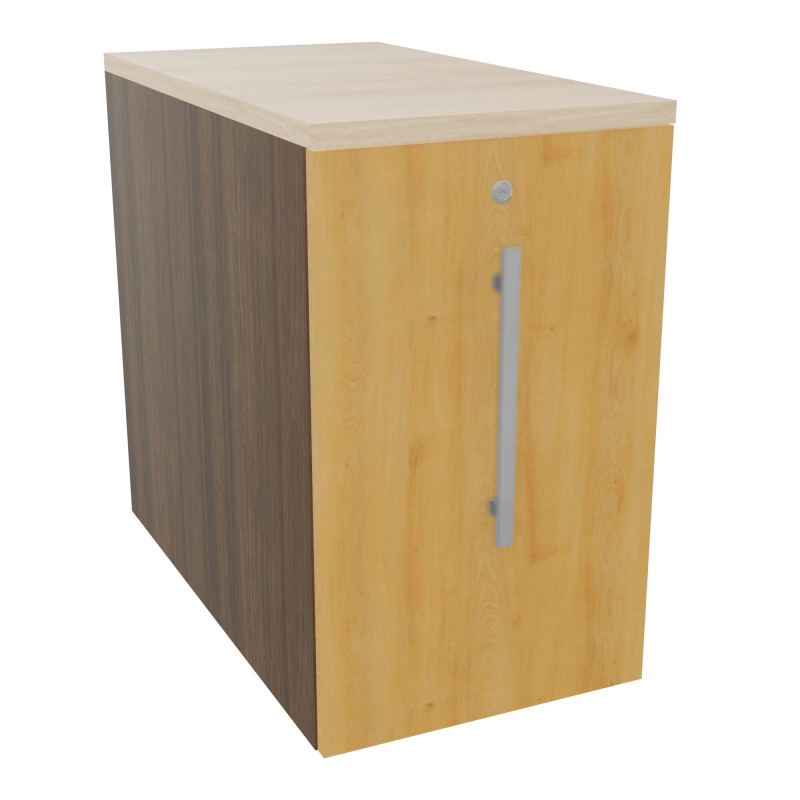 GUSTAVE CAISSON INDIVIDUEL H73,5 L43,2 P80 CM MELAMINE - CORPS  TOP  PORTE  N6 R5 RZ