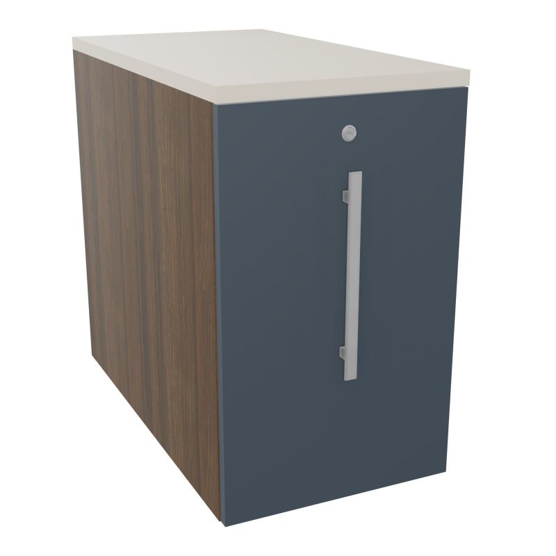 GUSTAVE CAISSON INDIVIDUEL H73,5 L43,2 P80 CM MELAMINE - CORPS  TOP  PORTE  N6 R6 N5