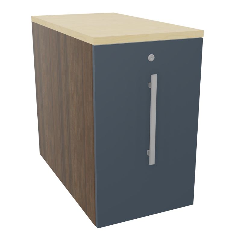 GUSTAVE CAISSON INDIVIDUEL H73,5 L43,2 P80 CM MELAMINE - CORPS  TOP  PORTE  N6 R6 N8