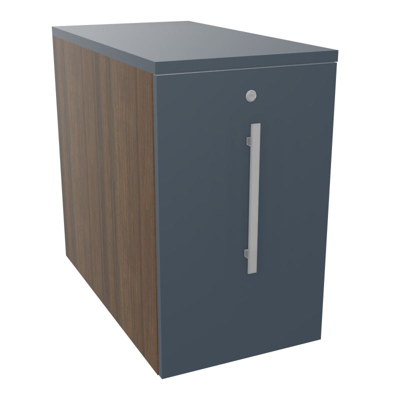 GUSTAVE CAISSON INDIVIDUEL H73,5 L43,2 P80 CM MELAMINE - CORPS  TOP  PORTE  N6 R6 R6
