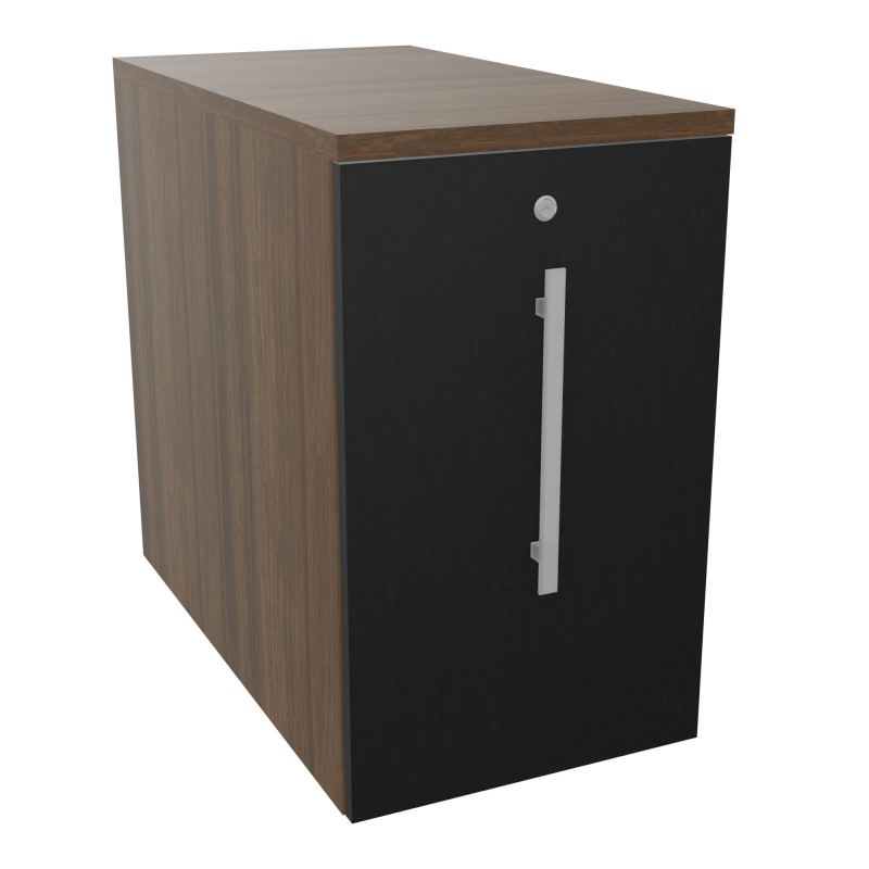 GUSTAVE CAISSON INDIVIDUEL H73,5 L43,2 P80 CM MELAMINE - CORPS  TOP  PORTE  N6 R9 N6