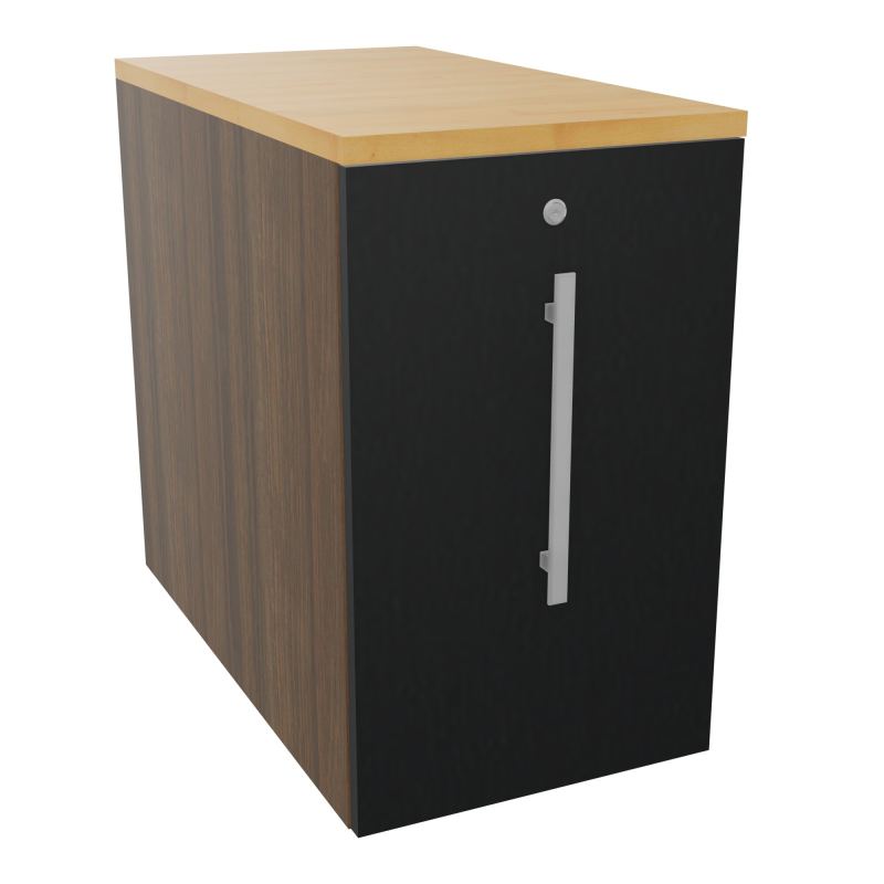 GUSTAVE CAISSON INDIVIDUEL H73,5 L43,2 P80 CM MELAMINE - CORPS  TOP  PORTE  N6 R9 R5
