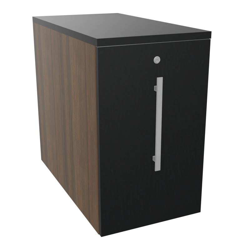 GUSTAVE CAISSON INDIVIDUEL H73,5 L43,2 P80 CM MELAMINE - CORPS  TOP  PORTE  N6 R9 R9