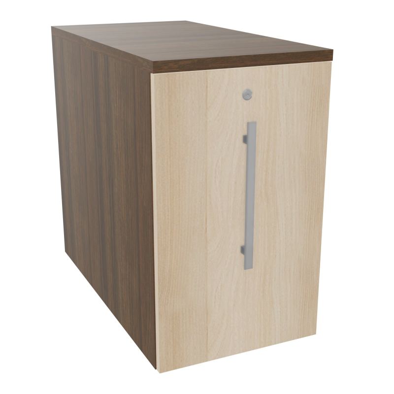GUSTAVE CAISSON INDIVIDUEL H73,5 L43,2 P80 CM MELAMINE - CORPS  TOP  PORTE N6 RZ N6