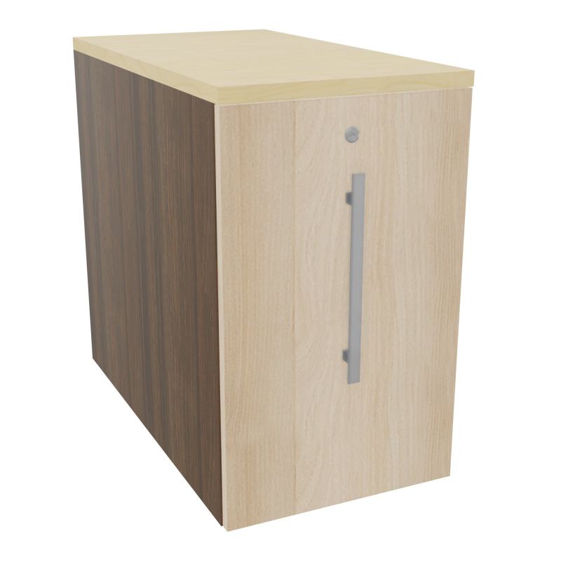 GUSTAVE CAISSON INDIVIDUEL H73,5 L43,2 P80 CM MELAMINE - CORPS  TOP  PORTE N6 RZ N8