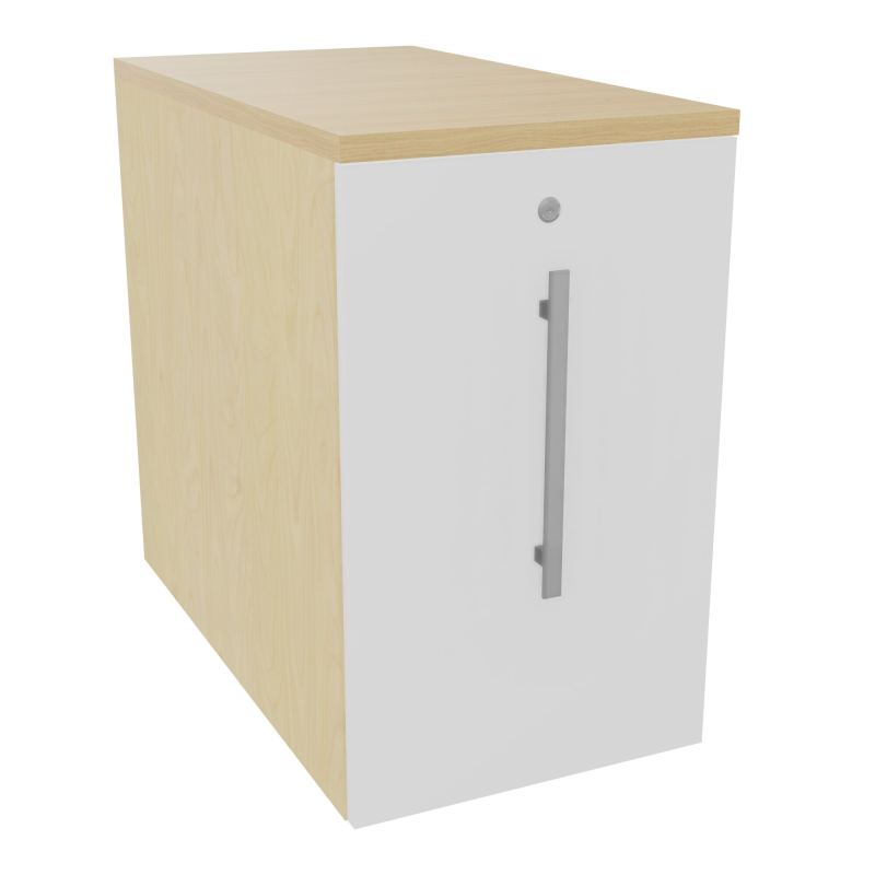 GUSTAVE CAISSON INDIVIDUEL H73,5 L43,2 P80 CM MELAMINE - CORPS  TOP  PORTE  N8 MG R1