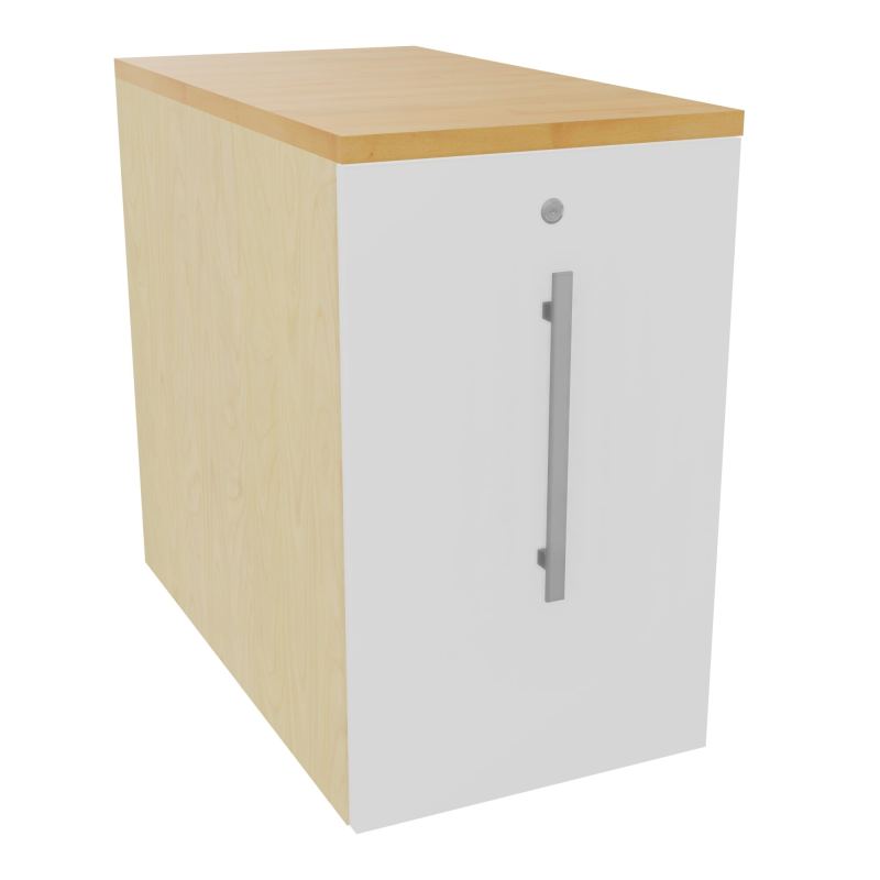 GUSTAVE CAISSON INDIVIDUEL H73,5 L43,2 P80 CM MELAMINE - CORPS  TOP  PORTE  N8 MG R5