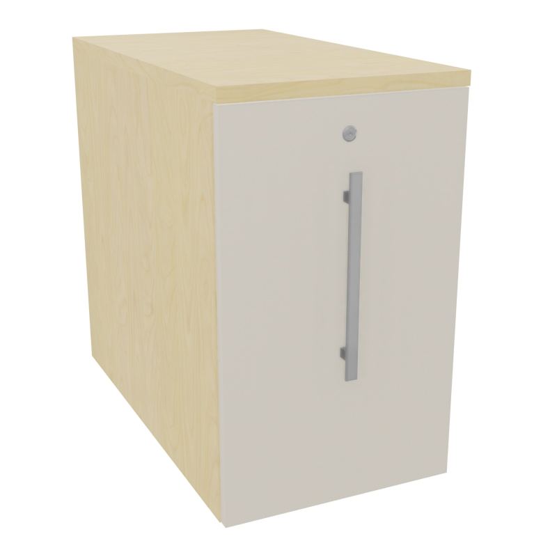 GUSTAVE CAISSON INDIVIDUEL H73,5 L43,2 P80 CM MELAMINE - CORPS  TOP  PORTE N8 N5 N8