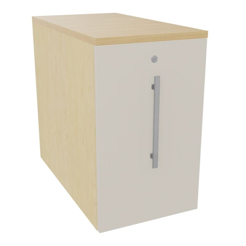 GUSTAVE CAISSON INDIVIDUEL H73,5 L43,2 P80 CM MELAMINE - CORPS  TOP  PORTE  N8 N5 R1