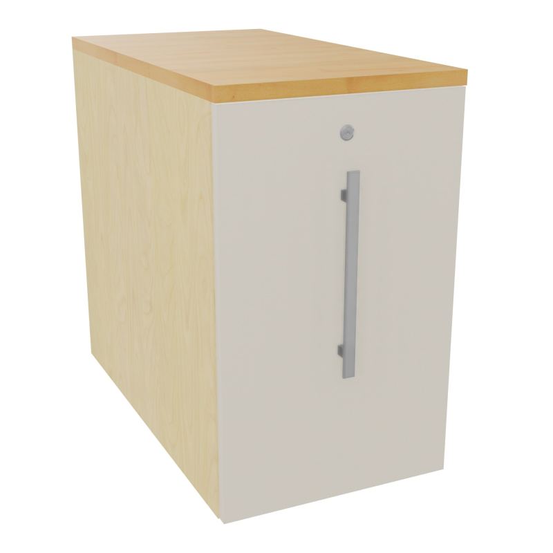 GUSTAVE CAISSON INDIVIDUEL H73,5 L43,2 P80 CM MELAMINE - CORPS  TOP  PORTE  N8 N5 R5