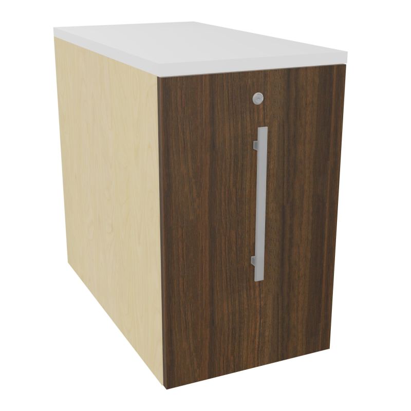 GUSTAVE CAISSON INDIVIDUEL H73,5 L43,2 P80 CM MELAMINE - CORPS  TOP  PORTE N8 N6 MG