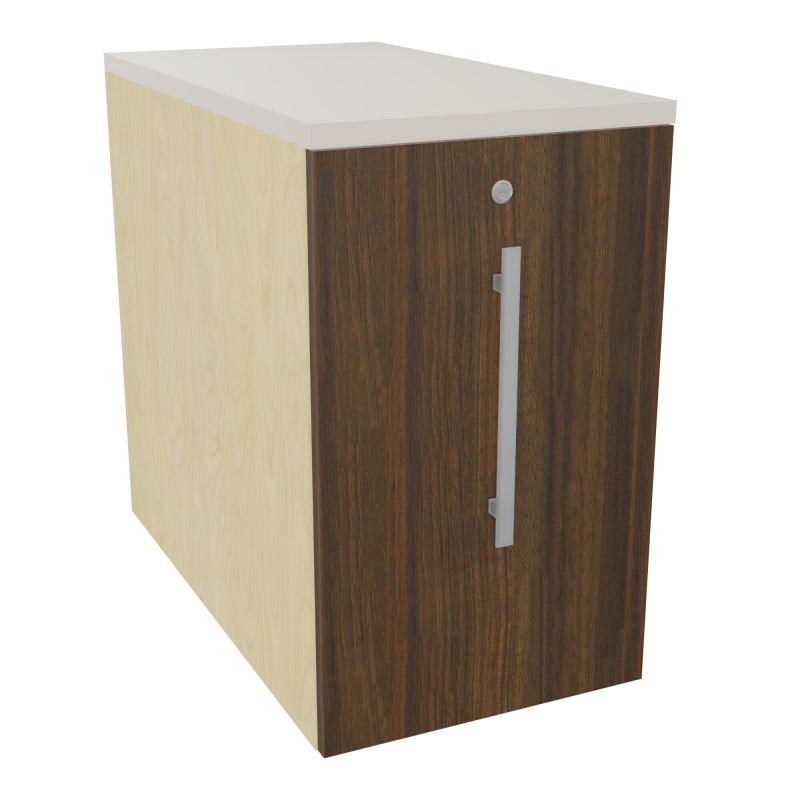 GUSTAVE CAISSON INDIVIDUEL H73,5 L43,2 P80 CM MELAMINE - CORPS  TOP  PORTE N8 N6 N5